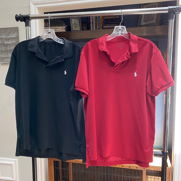 Polo Ralph Lauren Other - Performance Polos L black & red (2)